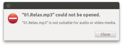 Missing MP3 plugin?