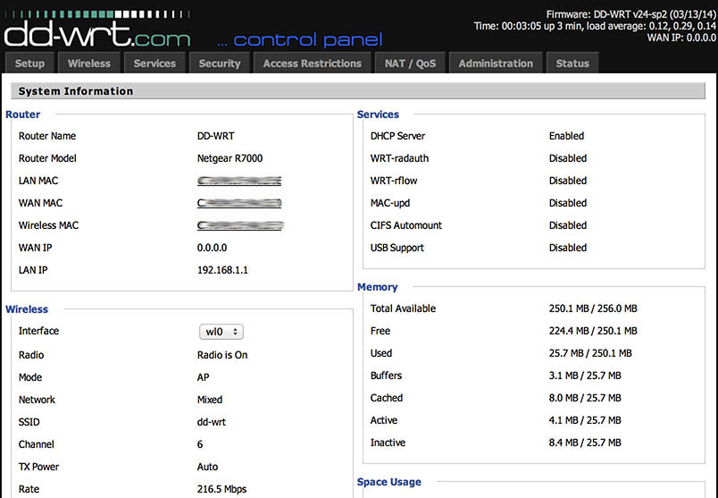netgear usb control center utility only shows r7000