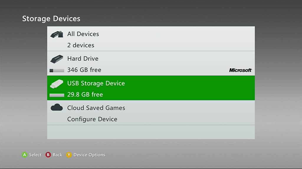 download xbox one update to flash drive